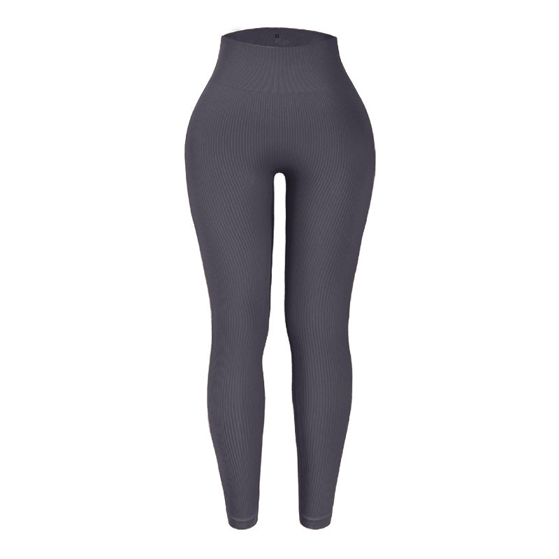 Threaded sport tight pants seamless high wais 14color