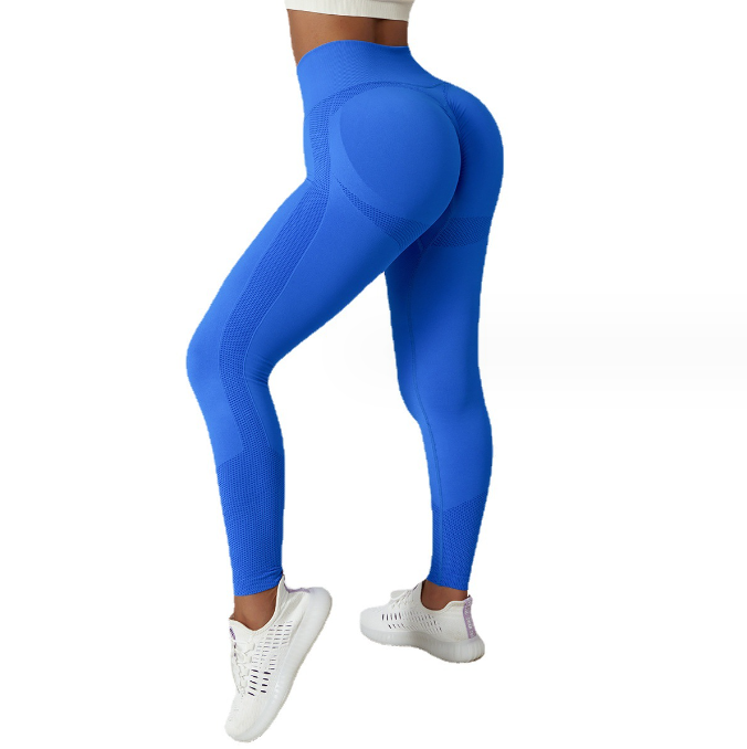 Seamless knit tight height waist breathable yoga pants 13colors