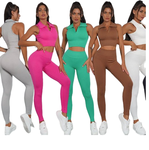 Tracksuit quick-drying seamless yoga wear 6 colors