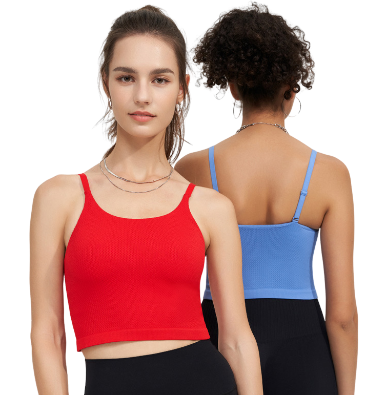 Seamless Sports bra Adjustable bra 6Colors