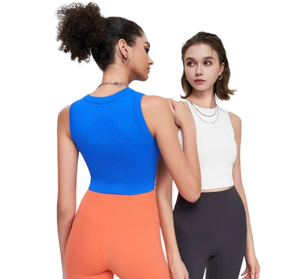 Seamless sports vest shock-proof yoga suit 7colors