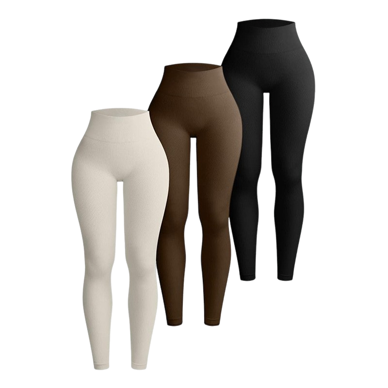 Threaded sport tight pants seamless high wais 14color