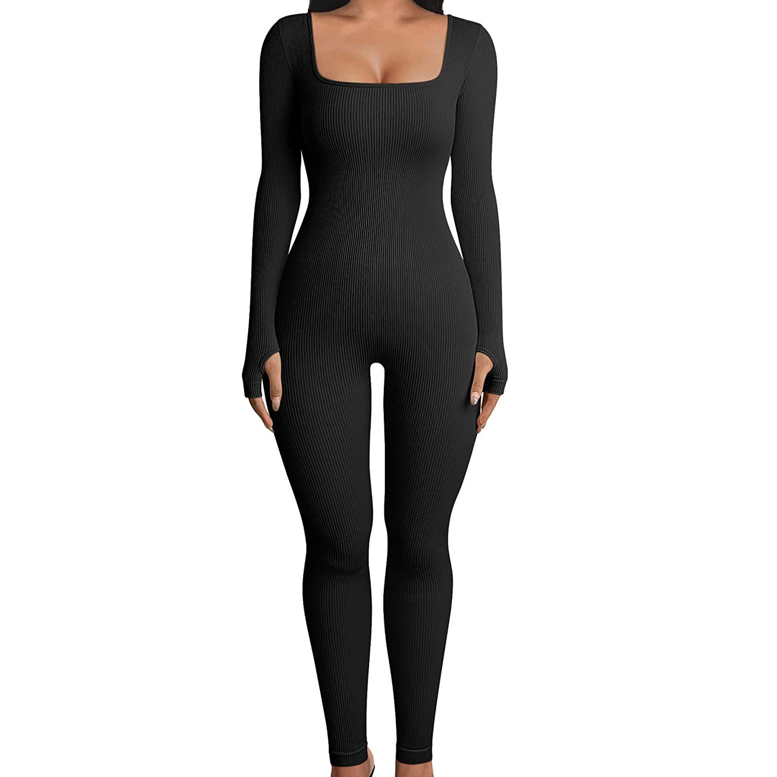 Bodysuit long sleeve yoga clothes 6 colors