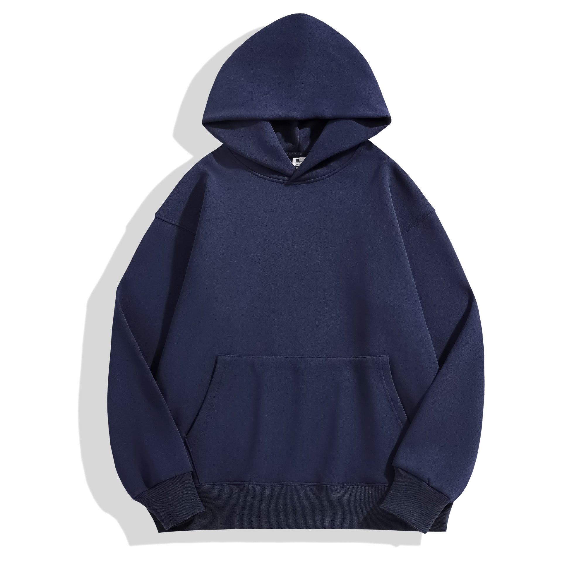 480g hoodie for men heavy fleece drop shoulder hoodie 8color