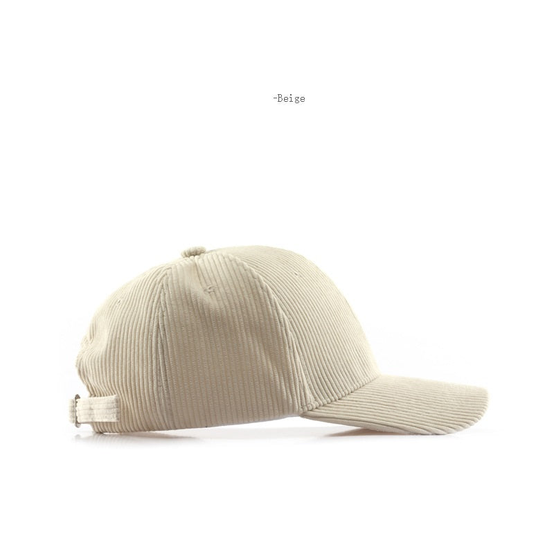 Corduroy cap Warm baseball cap 14 color