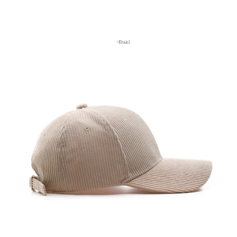 Corduroy cap Warm baseball cap 14 color