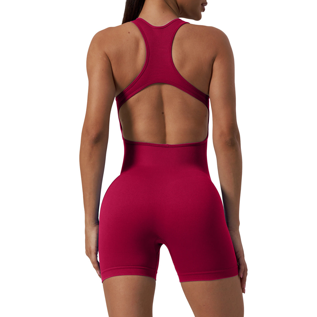 Seamless one-piece Yoga clothing shorts 7 colors