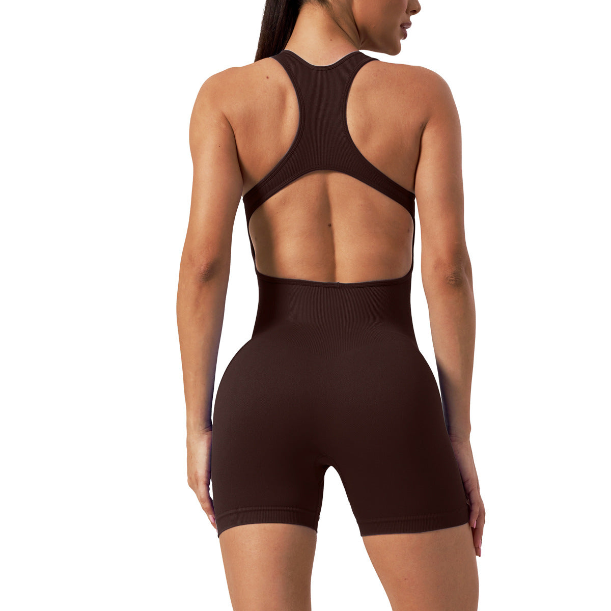 Seamless one-piece Yoga clothing shorts 7 colors